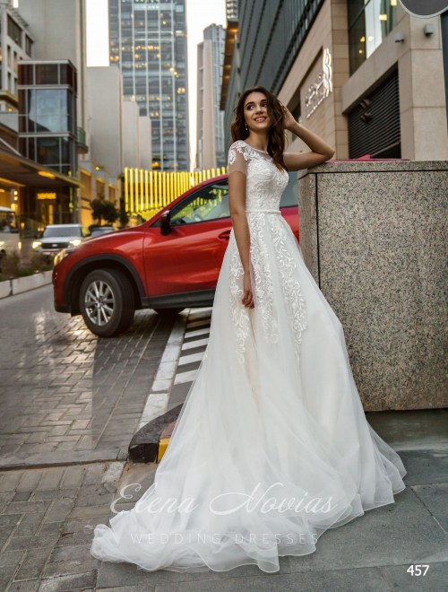 Пышное свадебное платье 2019